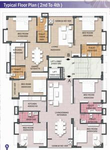 Skyline Projects Profulla Cluster Plan 1