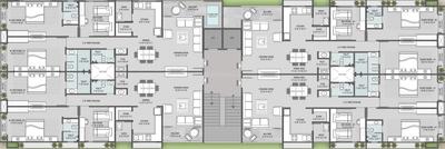 Project Image of 2133.0 - 2268.0 Sq.ft 3 BHK Apartment for buy in Aashka Floret