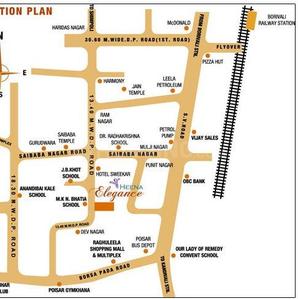 Project Image of 1110.0 - 1590.0 Sq.ft 2 BHK Apartment for buy in Neha Heena Elegance