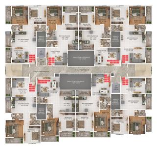 Project Image of 1030.0 - 1200.0 Sq.ft 2 BHK Apartment for buy in Vastu Sqaure 2