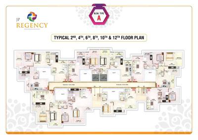 Project Image of 196.0 - 543.0 Sq.ft 1 RK Apartment for buy in JP Regency Phase 1