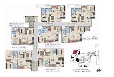 Project Image of 880.0 - 1200.0 Sq.ft 2 BHK Apartment for buy in BSCPL Bollineni Renata Tower B 