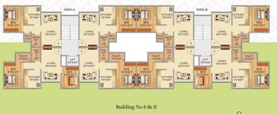 Project Image of 262.0 - 635.0 Sq.ft 1 RK Apartment for buy in Shobha Shyam Regency