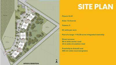 Project Image of 3500 Sq.ft 4 BHK Apartment / Flat for sale in Sector 76 for Rs. 78000000