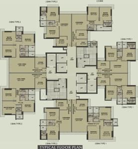 Project Image of 644.18 - 1049.63 Sq.ft 2 BHK Apartment for buy in Ahuja Linkpark