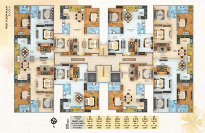 Project Image of 786.0 - 980.0 Sq.ft 2 BHK Apartment for buy in Aakriti The Mango Groves