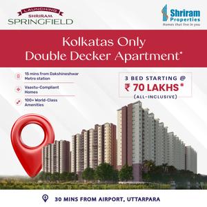 Project Image of 0.0 - 1260.0 Sq.ft 3 BHK Apartment for buy in Shriram Springfield