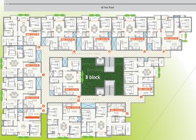 Project Image of 1060.0 - 1525.0 Sq.ft 2 BHK Apartment for buy in Epshita White Palms