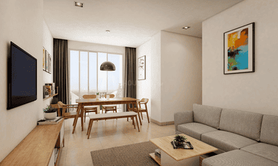 Project Image of 1100 Sq.ft 2 BHK Apartment / Flat for sale in Thane West for Rs. 13800000