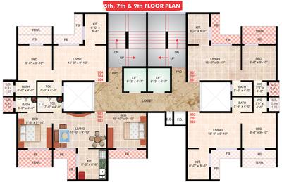 Project Image of 151.0 - 443.0 Sq.ft 1 BHK Apartment for buy in Shree Raj Uma Imperial