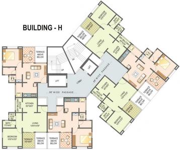 Project Image of 348.0 - 689.0 Sq.ft 1 BHK Apartment for buy in Mont Vert Vesta