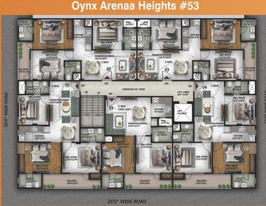 Project Image of 1055.0 - 3095.0 Sq.ft 2 BHK Builder Floor for buy in Arenaa Heights