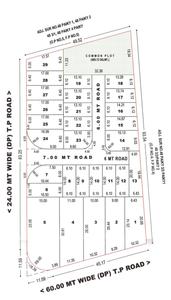 Prathana Residency Layout Plan 1