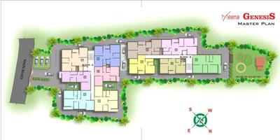 Project Image of 894.0 - 1223.0 Sq.ft 2 BHK Apartment for buy in GPS Meena Genesis