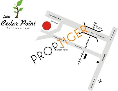 Project Image of 702.0 - 1058.0 Sq.ft 2 BHK Apartment for buy in Jain Cedar Point