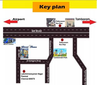 SS Nivas Villa Location Plan 1