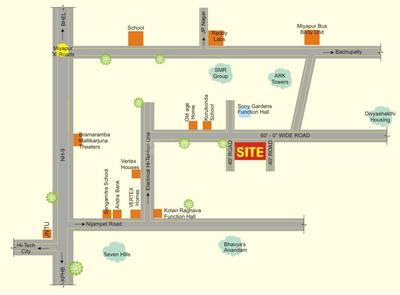 Project Image of 1006.0 - 1764.0 Sq.ft 2 BHK Apartment for buy in Yashoda Sannidhi
