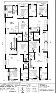 ABs Ramar Enclave Ramar Enclave Cluster Plan from 1st to 3rd Floor 1
