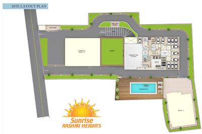 Project Image of 787.0 - 965.0 Sq.ft 2 BHK Apartment for buy in Sunrise Rashmi Heights