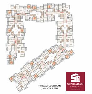 Project Image of 209.9 - 457.25 Sq.ft 1 RK Apartment for buy in Sundaram Complex