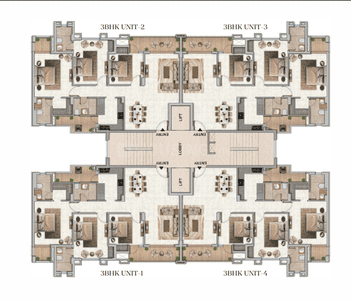 Project Image of 869.0 - 1116.54 Sq.ft 2 BHK Apartment for buy in Shades Evara Shades