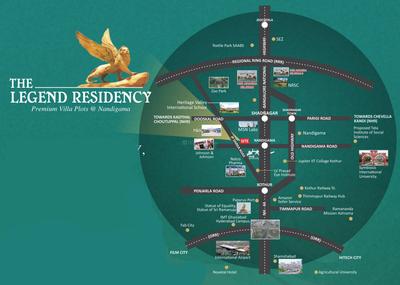Project Image of 1650.0 - 2129.0 Sq.ft Residential Plot Plot for buy in Legend Residency