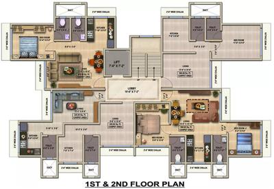 Project Image of 220.0 - 540.0 Sq.ft 1 BHK Apartment for buy in Hirani Ruby CHS