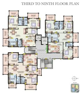Project Image of 2200.0 - 3450.0 Sq.ft 3 BHK Apartment for buy in Hoysala Landmark