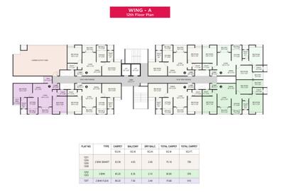 Project Image of 1150 Sq.ft 3 BHK Apartment / Flat for sale in Tathawade for Rs. 10500000
