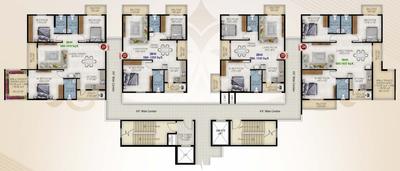 Project Image of 1195.0 - 1289.0 Sq.ft 2 BHK Apartment for buy in United Dream City