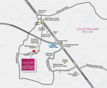 Project Image of 695.0 - 979.0 Sq.ft 2 BHK Apartment for buy in Manya Elite