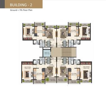 Project Image of 333.9 - 521.51 Sq.ft 1 BHK Apartment for buy in Buildcon Royal Palm Building 1 And Building 3