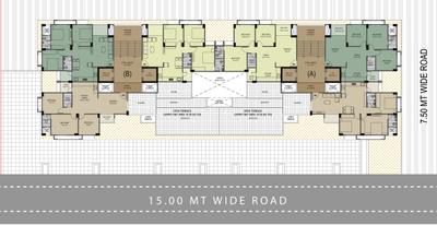 Project Image of 1422 Sq.ft 3 BHK Apartment / Flat for sale in Tragad for Rs. 6800000