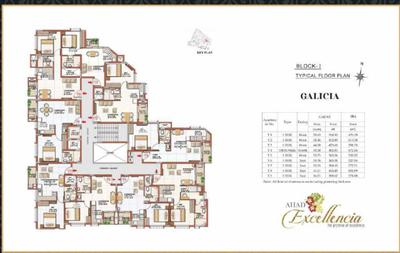 Project Image of 475.0 - 1441.0 Sq.ft 1 BHK Apartment for buy in Ahad Excellencia