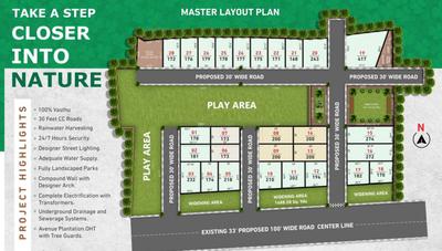 Project Image of 1350.0 - 3600.0 Sq.ft Residential Plot Plot for buy in VR Vasudhaiva Harmony