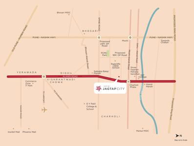 Project Image of 764.0 - 977.0 Sq.ft 2 BHK Apartment for buy in Infini Jagtap City
