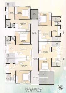 Project Image of 0.0 - 702.0 Sq.ft 1 BHK Apartment for buy in Fortune Aashiyana Residency