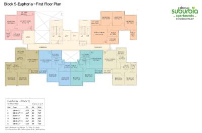 Project Image of 650.0 - 912.0 Sq.ft 2 BHK Apartment for buy in Siddha Suburbia