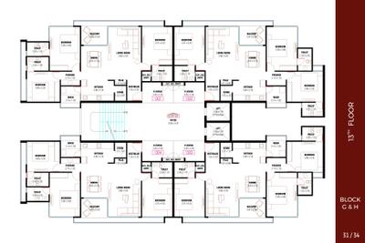 Project Image of 1191.78 - 1205.67 Sq.ft 3 BHK Apartment for buy in Parth The Amore
