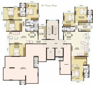 Project Image of 686.0 - 1420.0 Sq.ft 2 BHK Apartment for buy in Kamala Nav Natraj