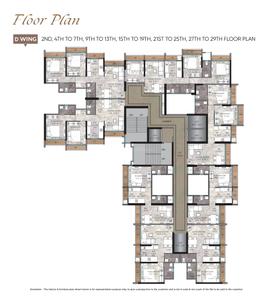 Project Image of 425.0 - 714.0 Sq.ft 1 BHK Apartment for buy in Agarwal Sky Heights