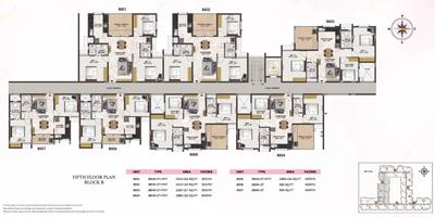 Project Image of 939 Sq.ft 2 BHK Apartment / Flat for sale in Porur for Rs. 8400000