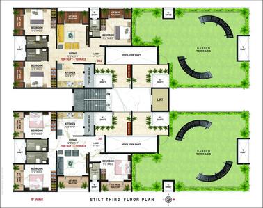 Project Image of 740.0 - 2500.0 Sq.ft 1 BHK Apartment for buy in Shri Swami Samarth Paradise Phase I
