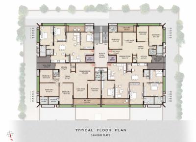 Project Image of 2527.0 - 3250.0 Sq.ft 3 BHK Apartment for buy in Aarambh