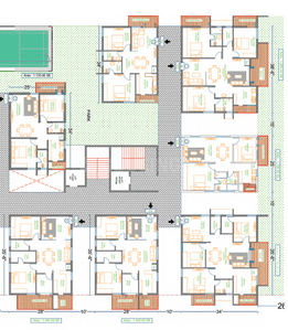 Project Image of 707.32 - 1225.0 Sq.ft 2 BHK Apartment for buy in Goldenkey Meraki