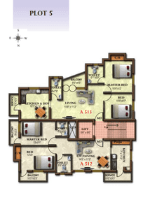 Project Image of 763.0 - 2774.0 Sq.ft 2 BHK Apartment for buy in Vaikund Srishti