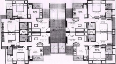 Project Image of 0.0 - 1215.0 Sq.ft 2 BHK Apartment for buy in Aditya Tapasvi Flora