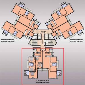 Project Image of 820.0 - 2760.0 Sq.ft 1 BHK Apartment for buy in Ansal Fairway Apartment