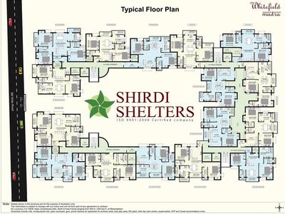 Project Image of 987.0 - 1308.0 Sq.ft 2 BHK Apartment for buy in Shirdi Whitefield Mudra