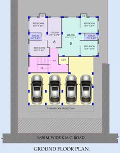 Project Image of 650.0 - 850.0 Sq.ft 2 BHK Apartment for buy in Retro Balaji Dreams